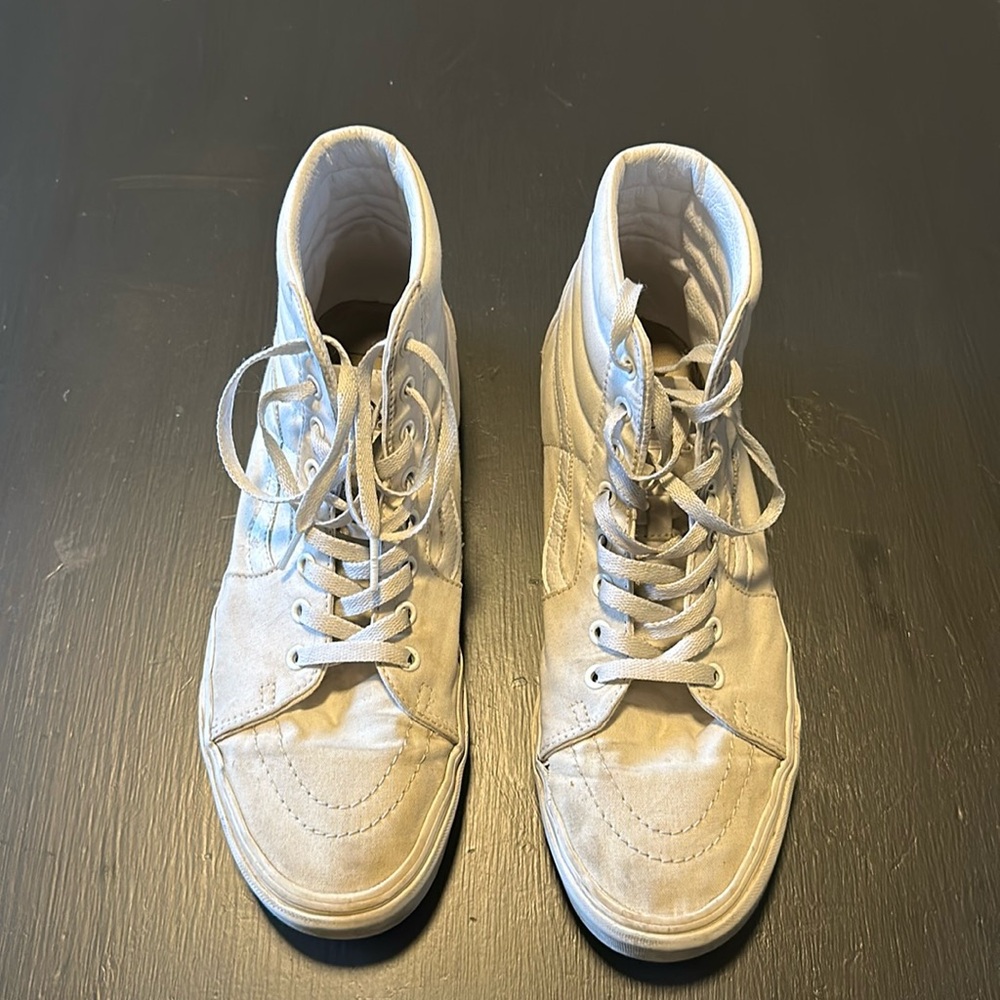 Vans White High Top shows